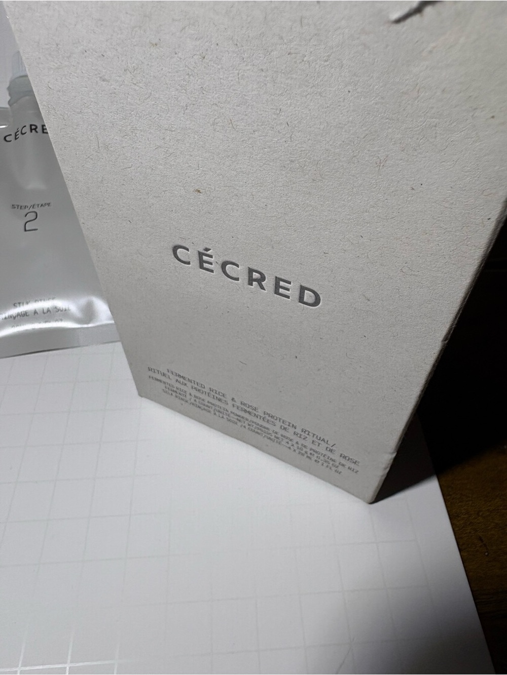 Cécred Skincare Box - Light Gray Packaging